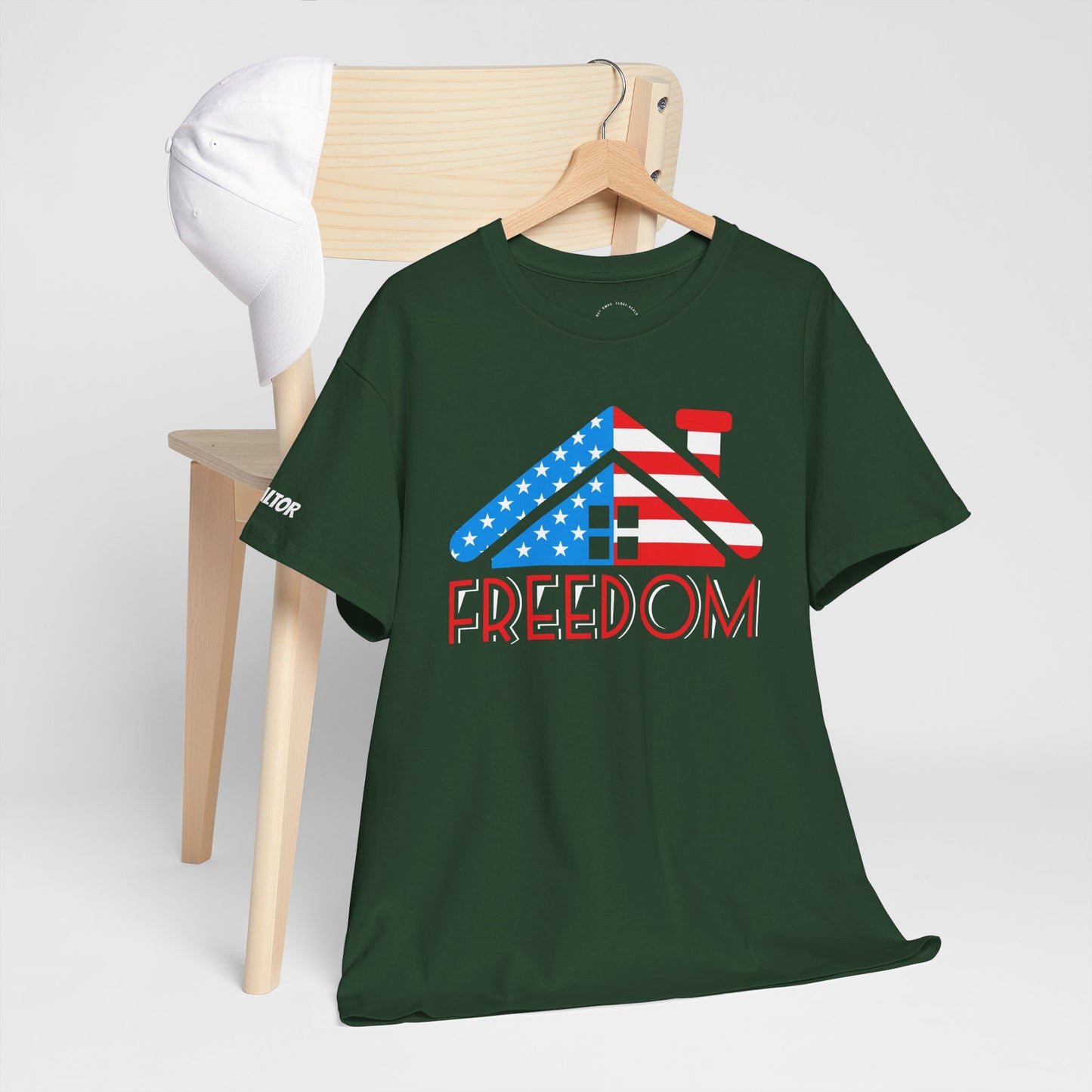 FREEDOM Realtor Tee – Homeownership Is the American Dream