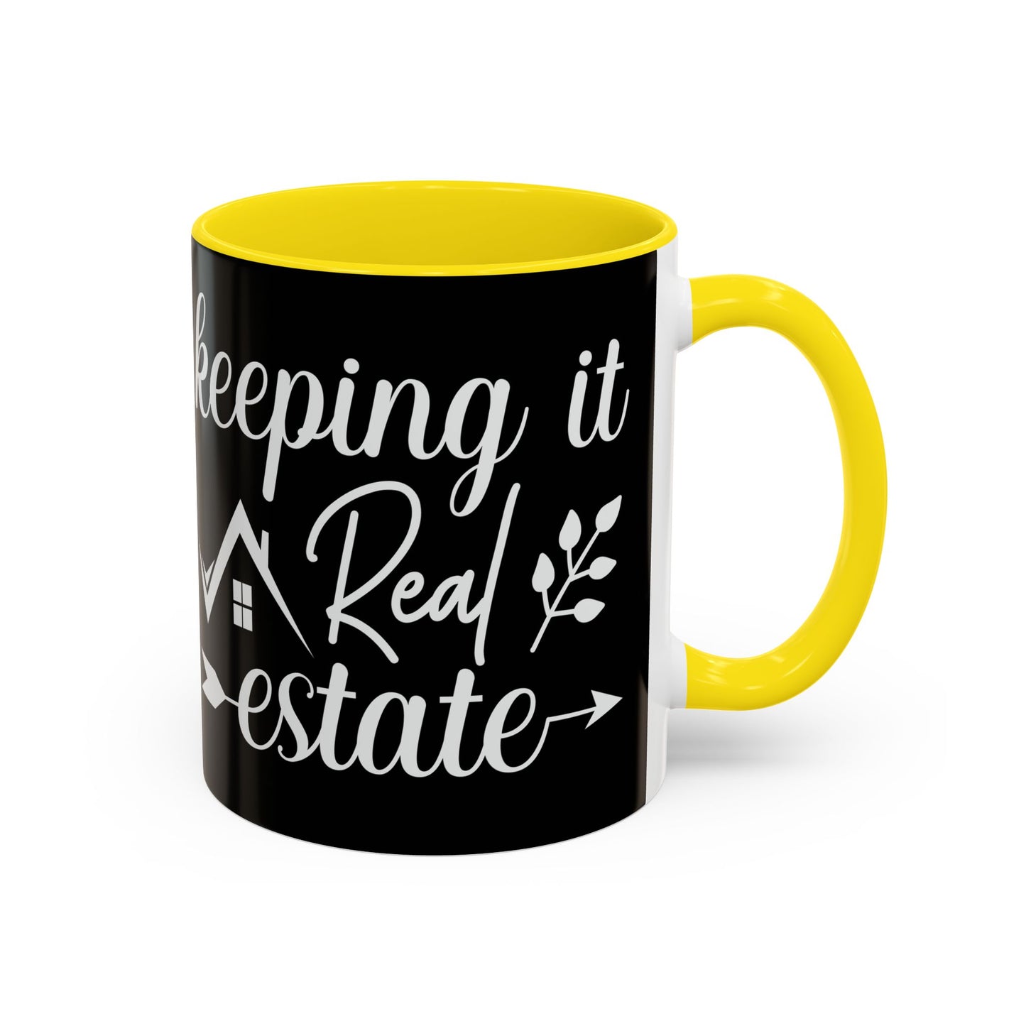 Keeping It Real Realtor Accent Coffee Mug (11, 15oz)