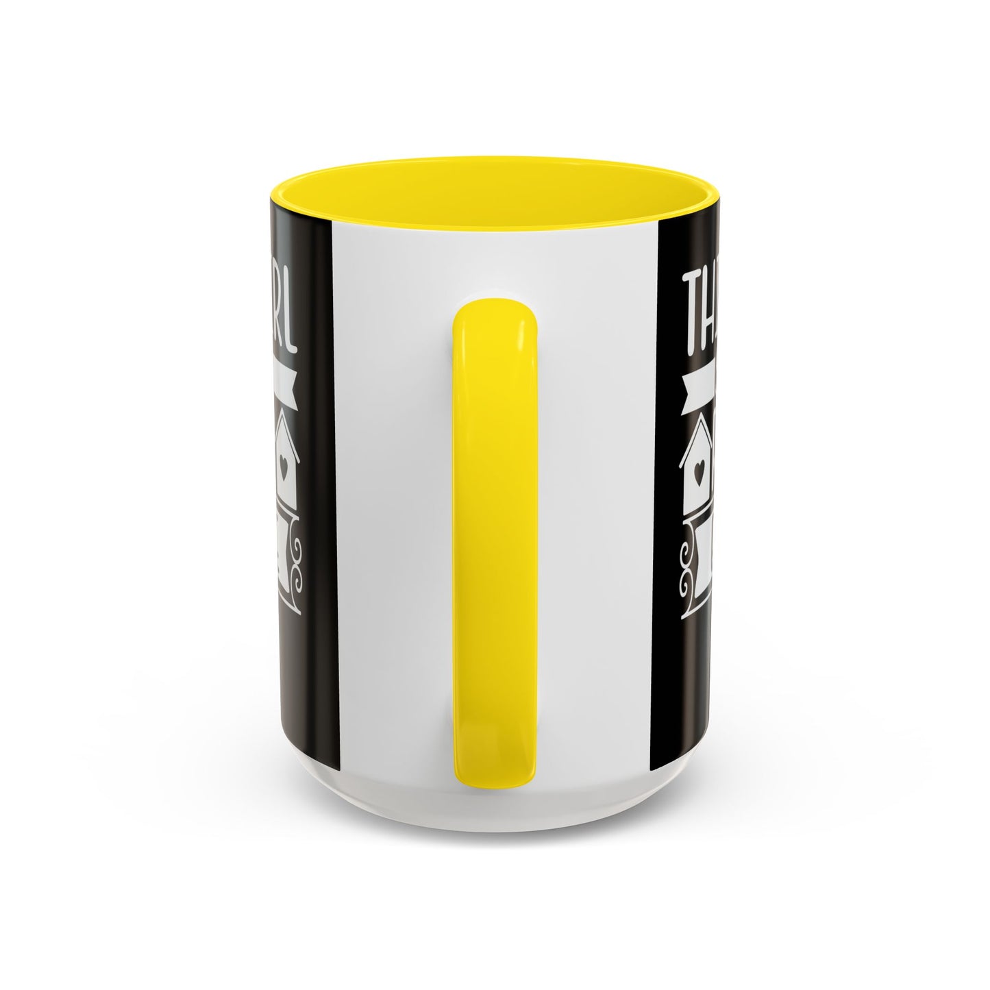 This Girl Sells Real Estate Realtor Accent Coffee Mug (11, 15oz)