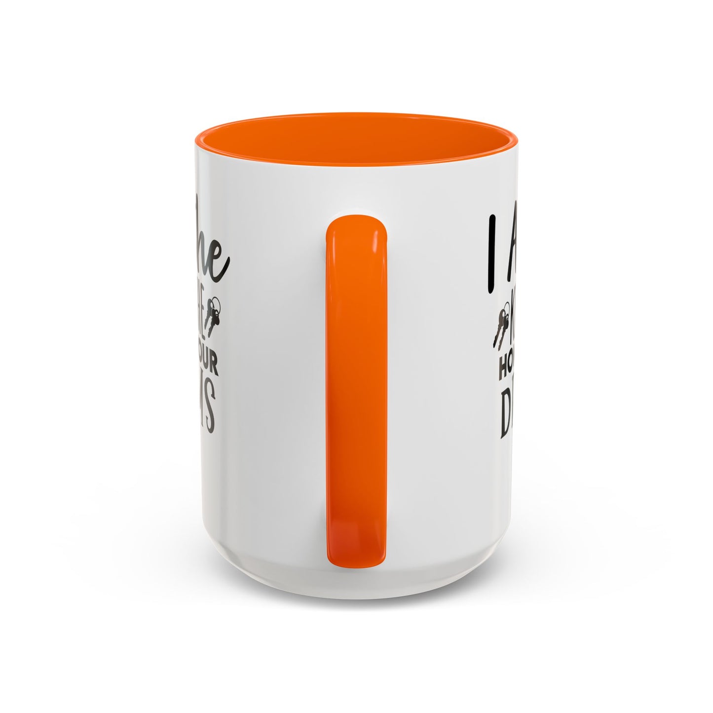 I Am The Key Realtor Accent Coffee Mug (11, 15oz)