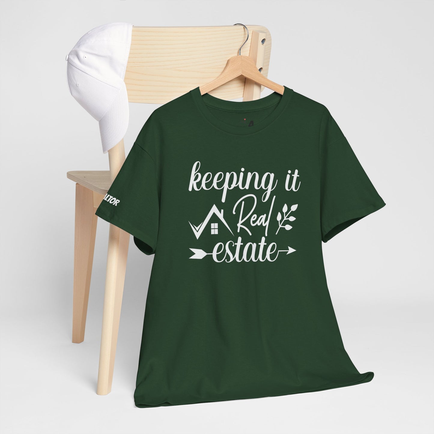 Keeping It Real Estate Unisex Heavy Cotton Tee