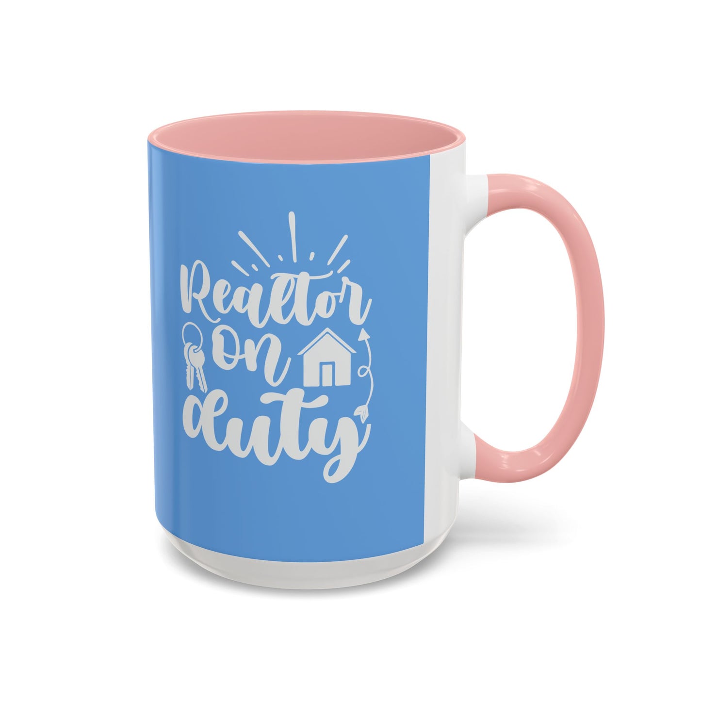 Realtor On Duty Accent Coffee Mug (11, 15oz)