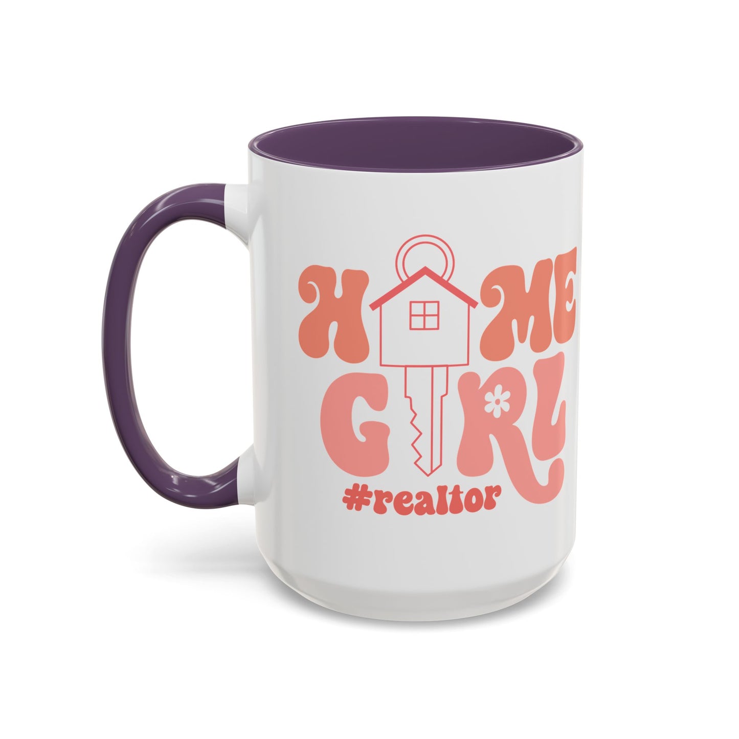 Home Girl Realtor Accent Coffee Mug (11, 15oz)