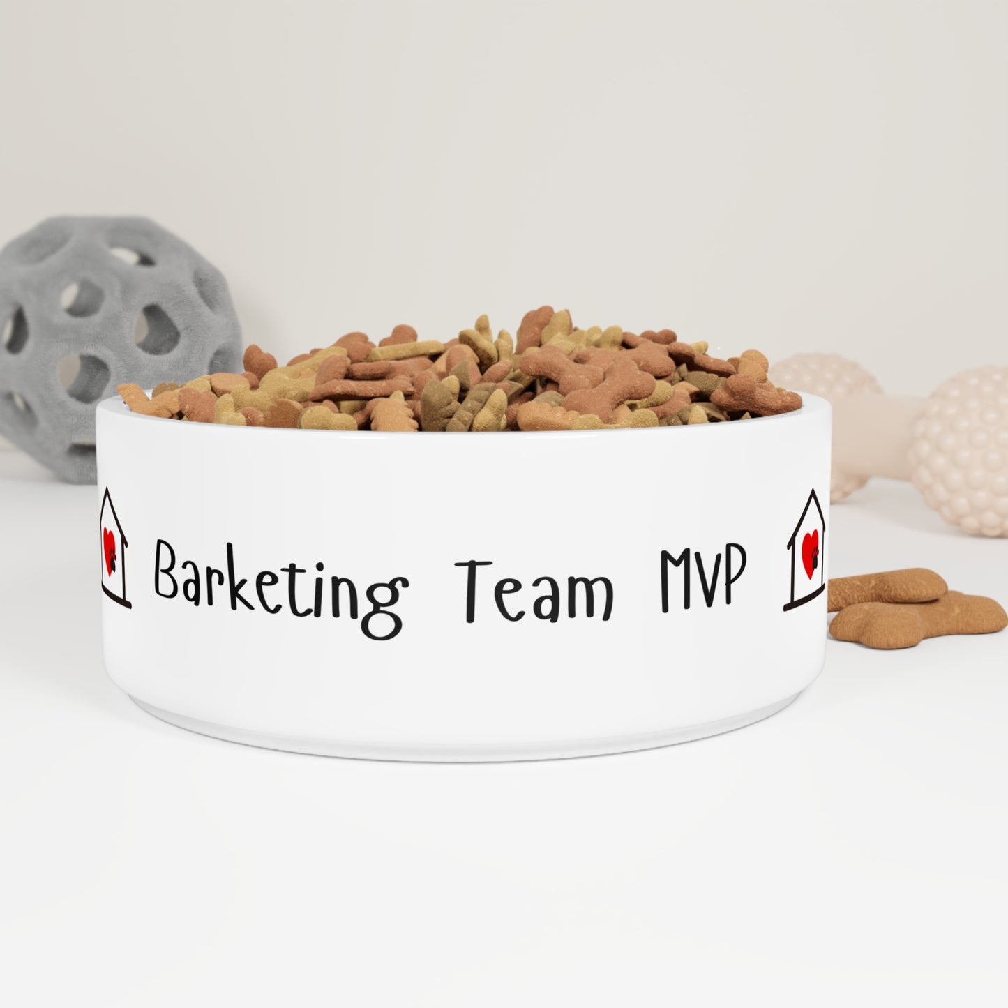 Barketing Team MVP – Funny Realtor Dog Bowl