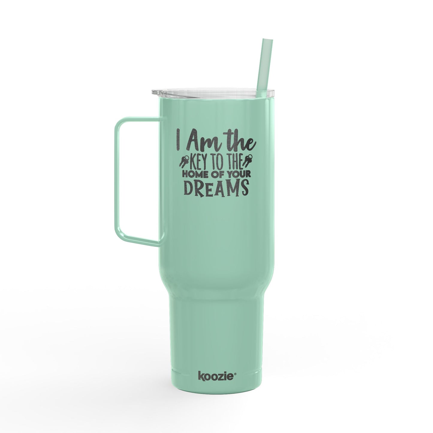 Key to the Home of Your Dreams Tumbler – 40 oz Stainless Steel Realtor Mug