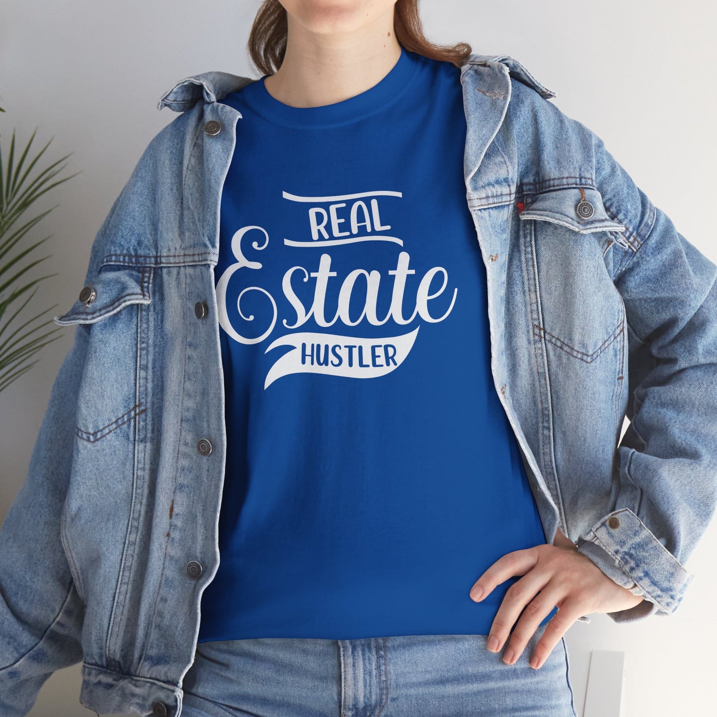 💰 "Real Estate Hustler" Tee – Because Listings Don’t Sell Themselves! 🏡