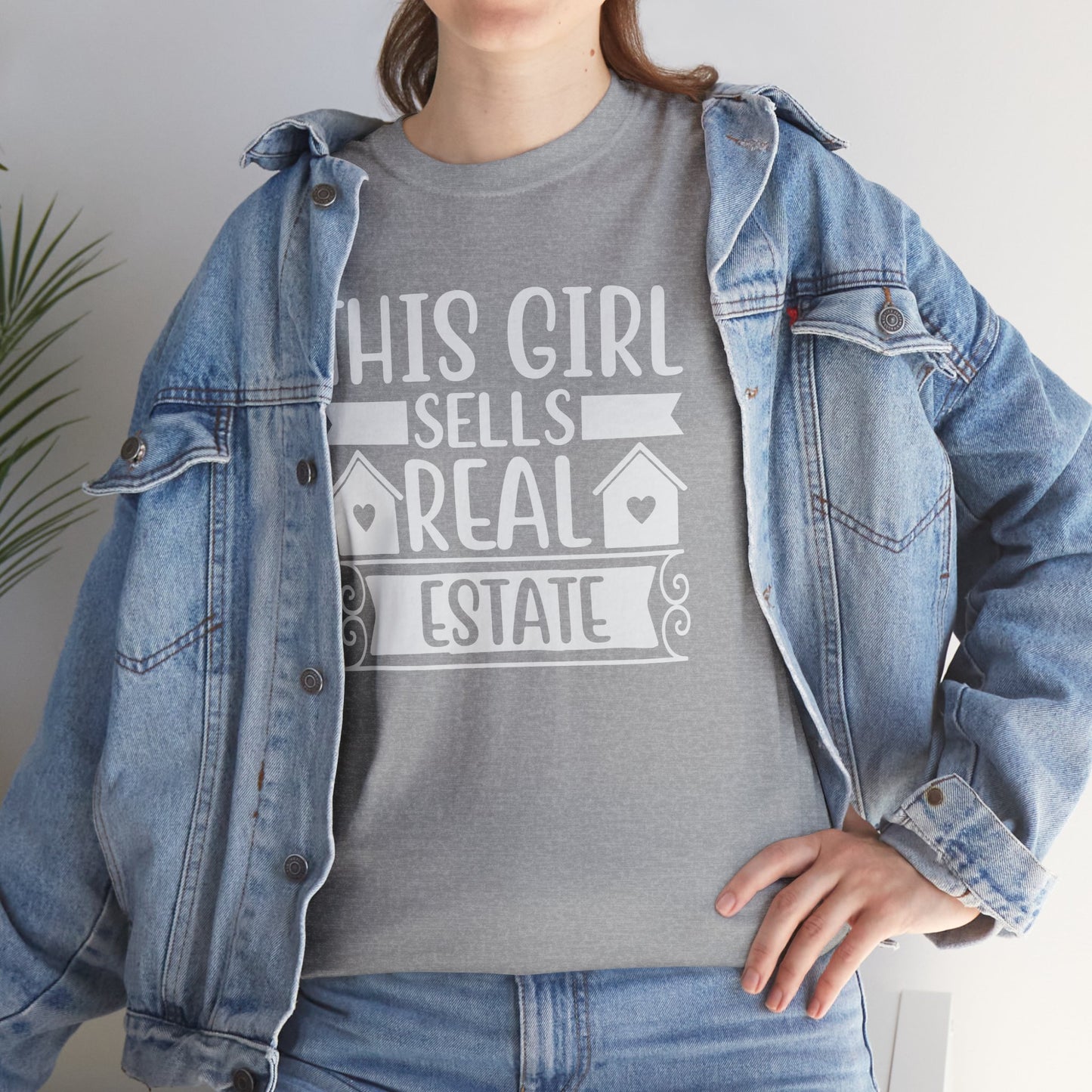 πββοΈ "This Girl Sells Real Estate" Tee β Because Sheβs Making Houses Fly Off the Market! π‘