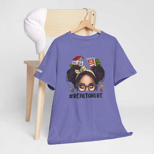 #REALTORLIFE Tee – Hustle Hair, House Vibes & High Commissions 💋🔑🏡