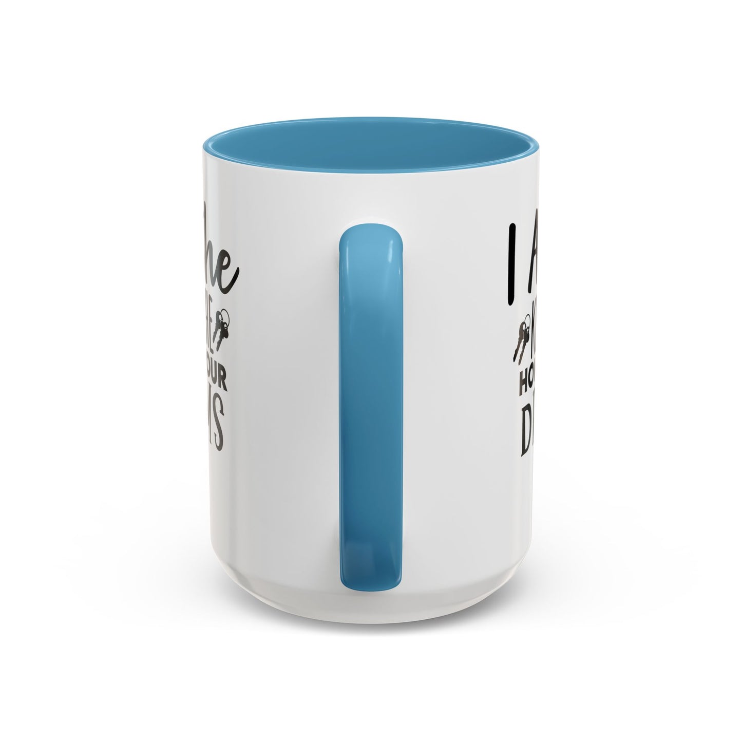 I Am The Key Realtor Accent Coffee Mug (11, 15oz)