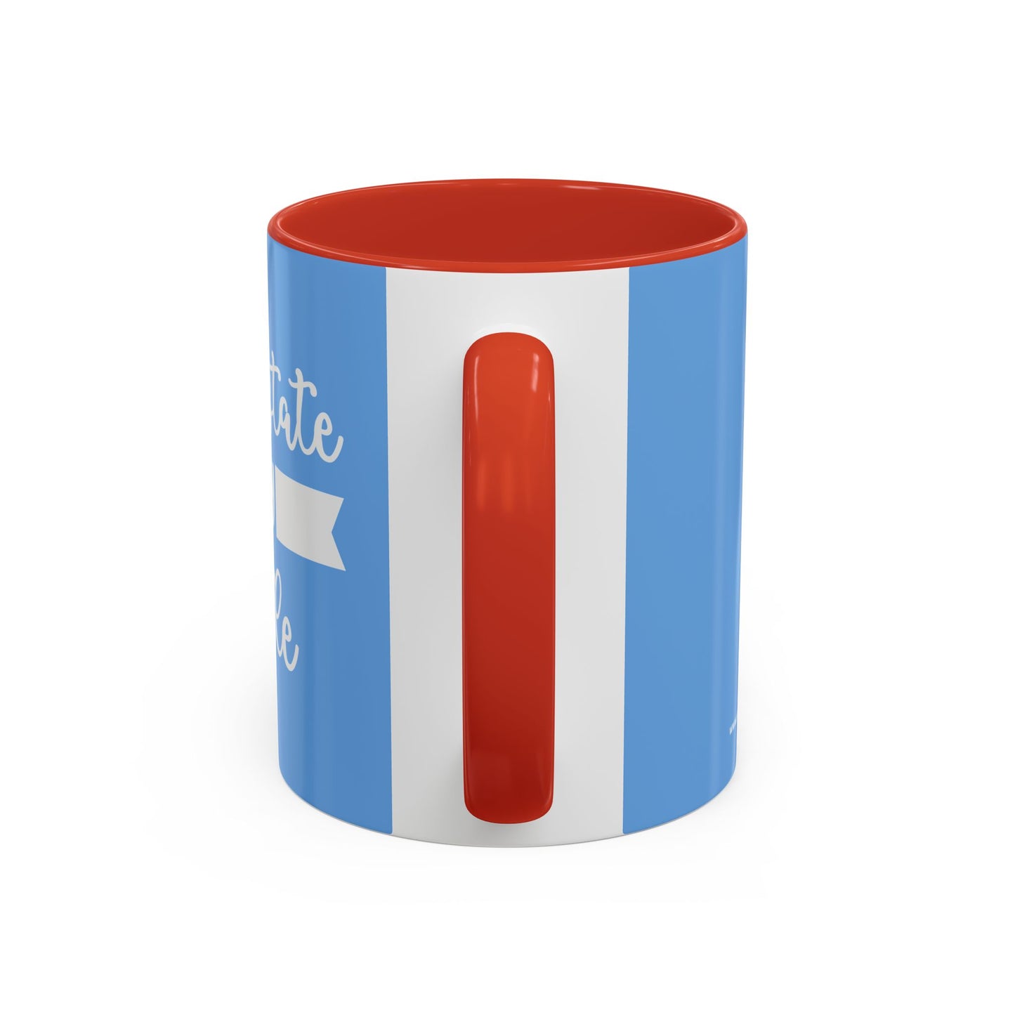 Real Estate Is My Hustle Realtor Accent Coffee Mug (11, 15oz)