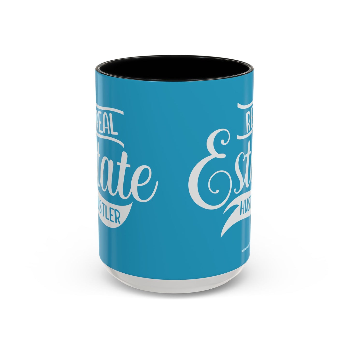Real Estate Hustler Realtor Accent Coffee Mug (11, 15oz)