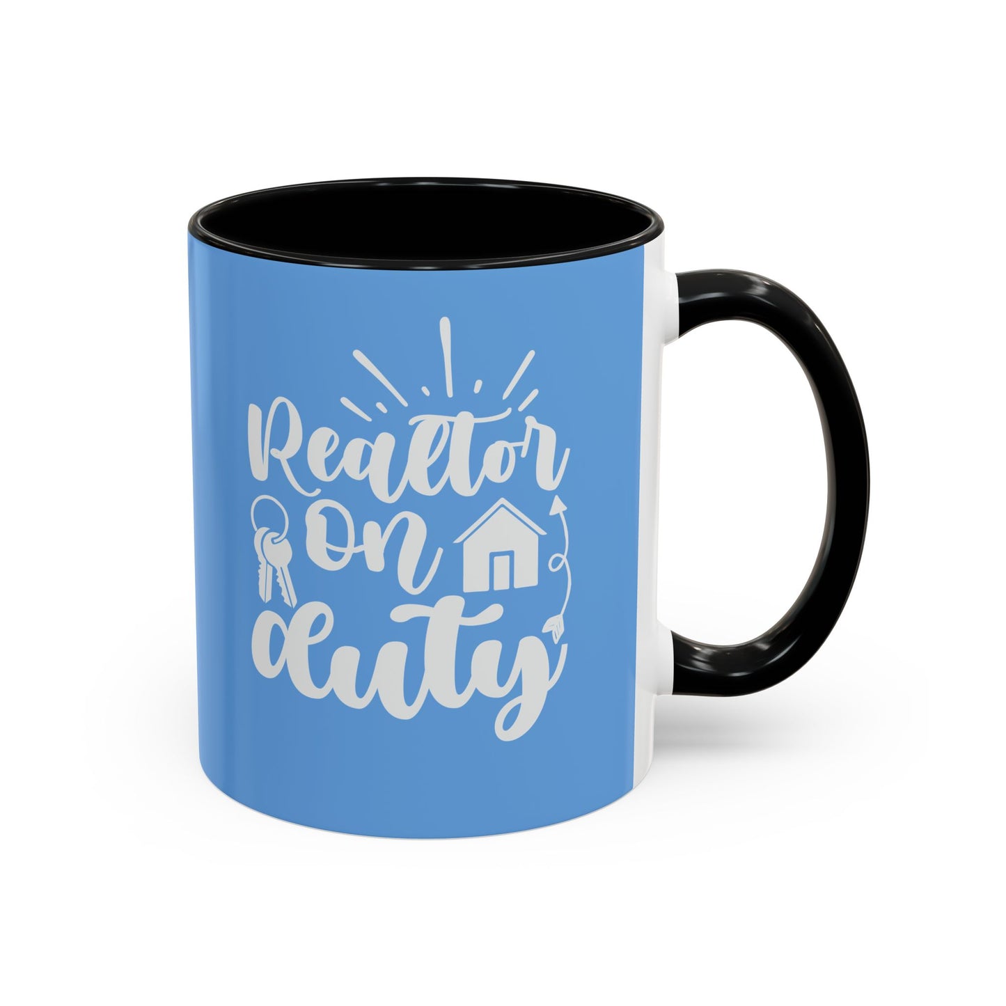 Realtor On Duty Accent Coffee Mug (11, 15oz)