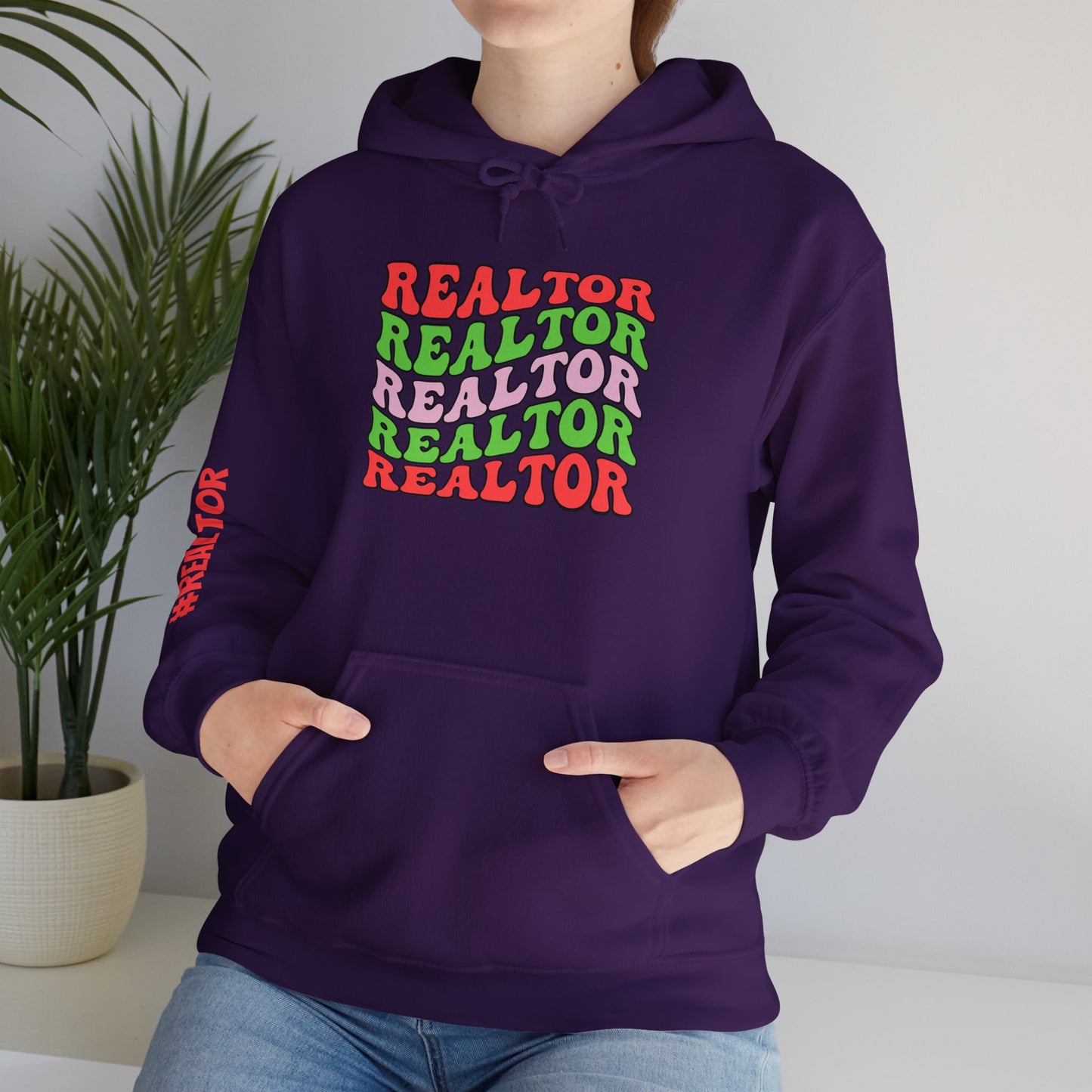 π
Bold REALTOR Repeat Hoodie β Sell It Loud, Wear It Proud