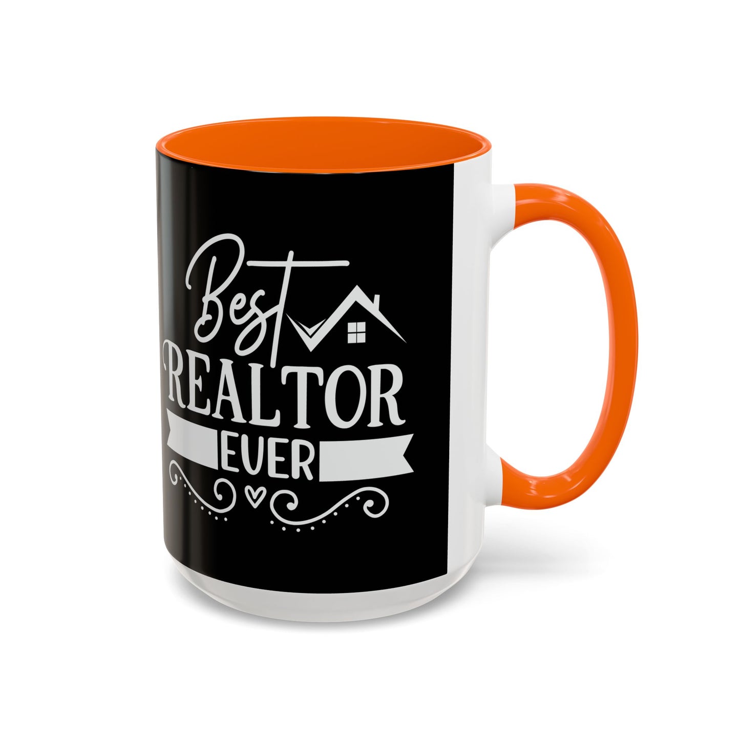 Best Realtor Ever Accent Coffee Mug (11, 15oz)