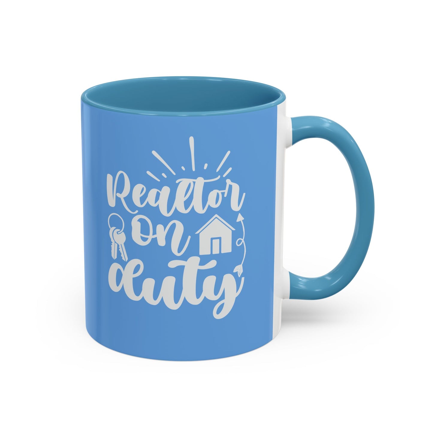 Realtor On Duty Accent Coffee Mug (11, 15oz)