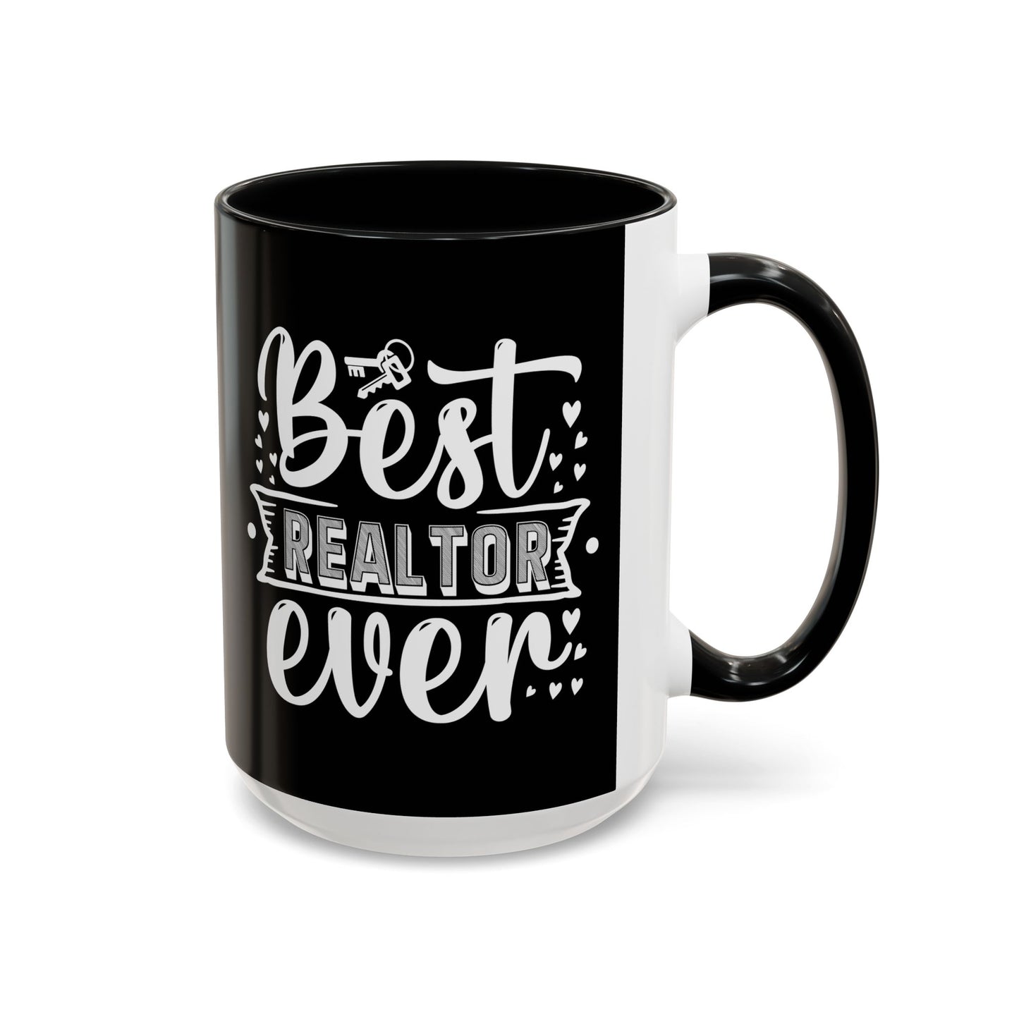 Best Realtor Ever Accent Coffee Mug (11, 15oz)