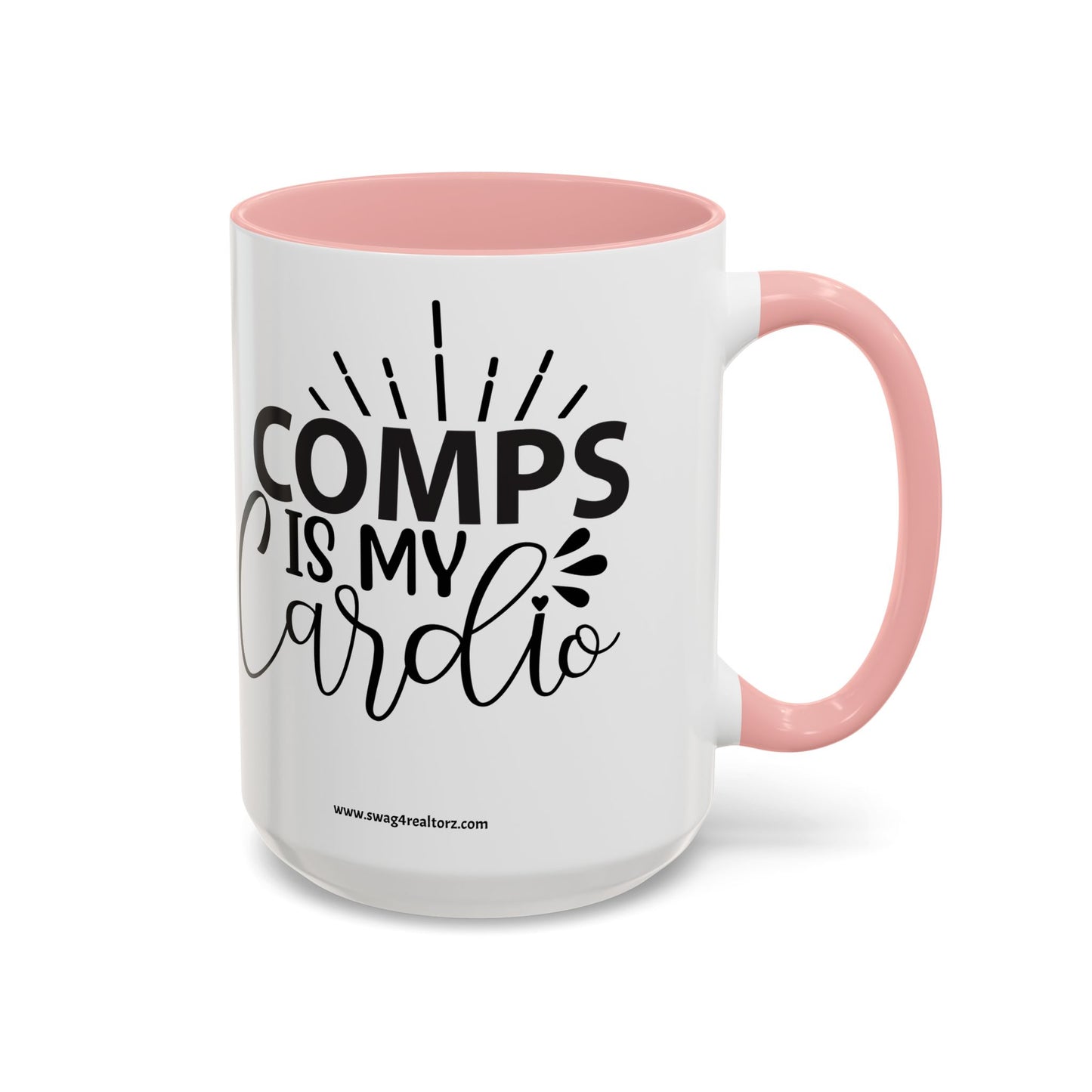 Comps Are My Cardo Realtor Accent Coffee Mug (11, 15oz)