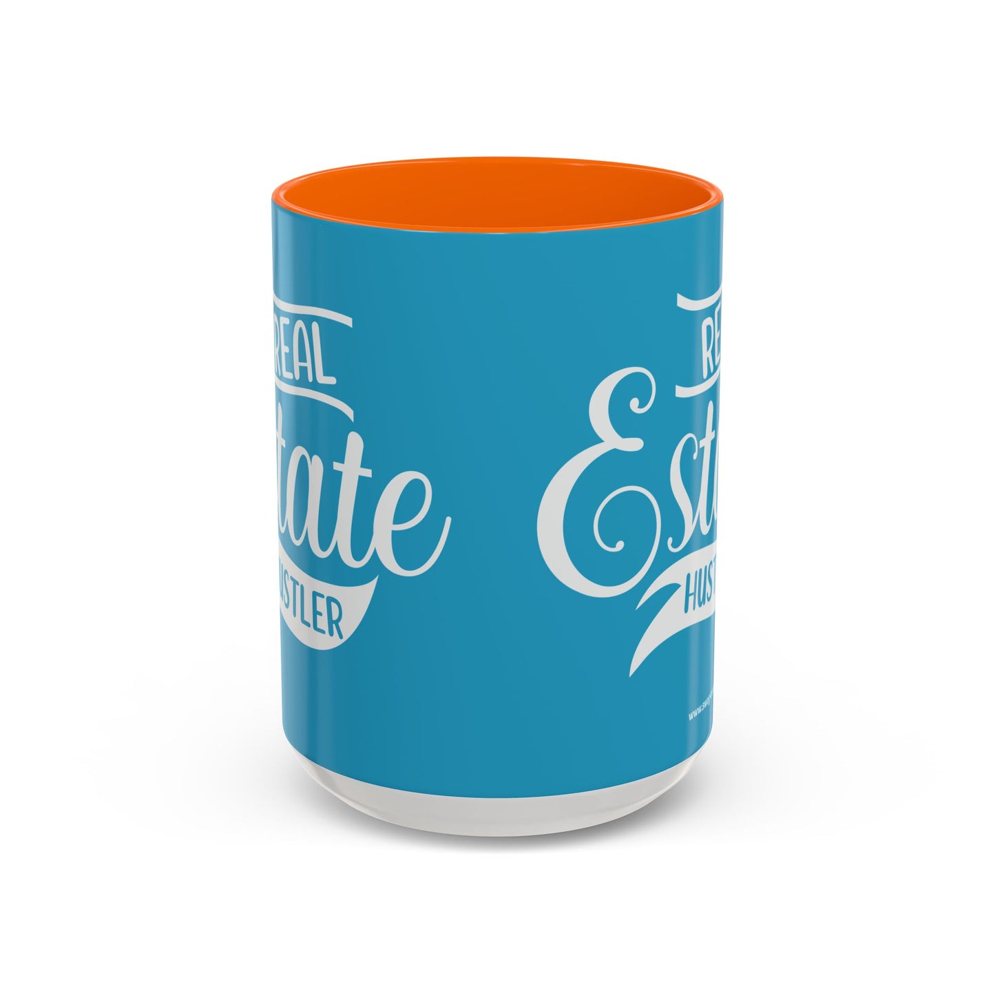 Real Estate Hustler Realtor Accent Coffee Mug (11, 15oz)