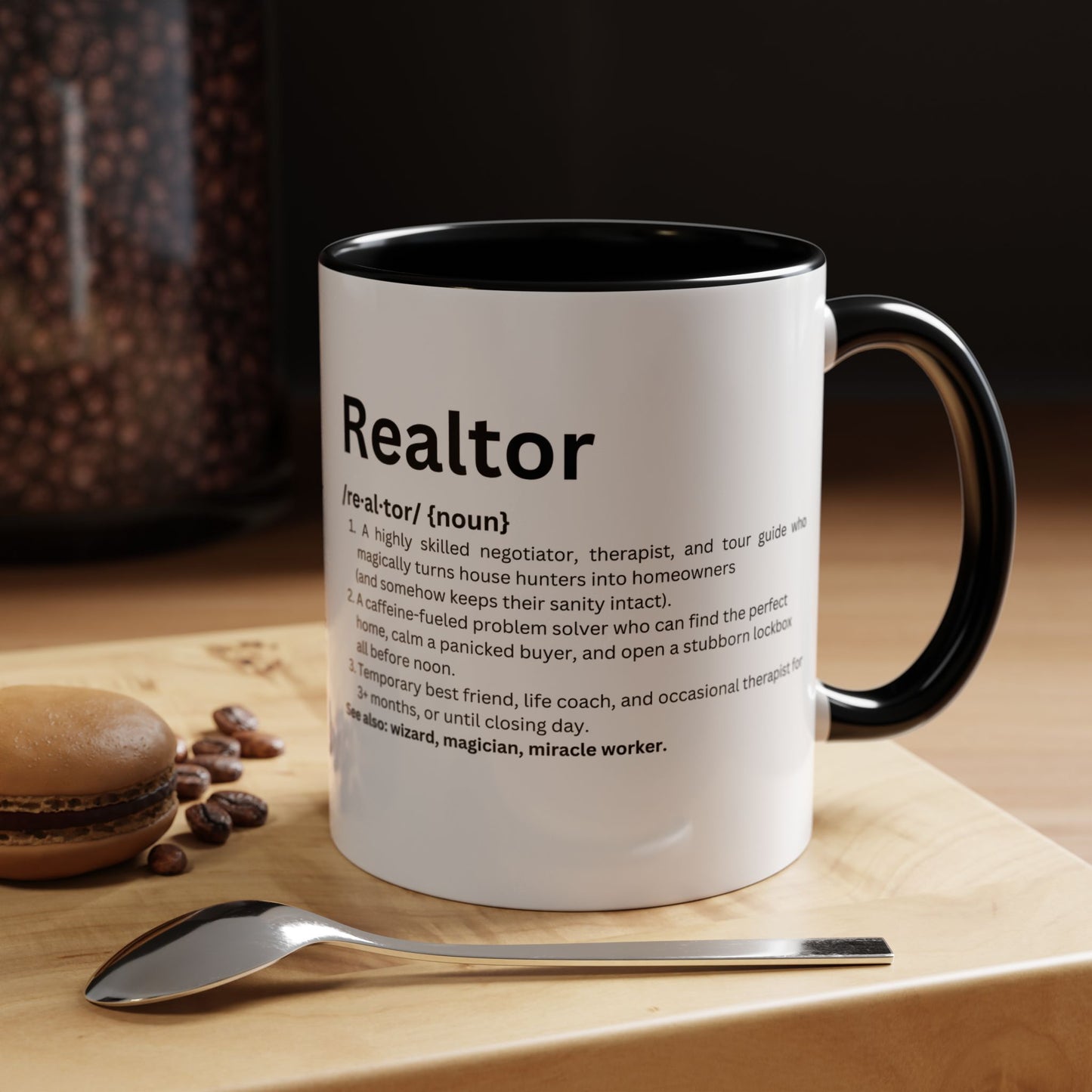 Funny Realtor Definition Coffee Mug (11, 15oz)