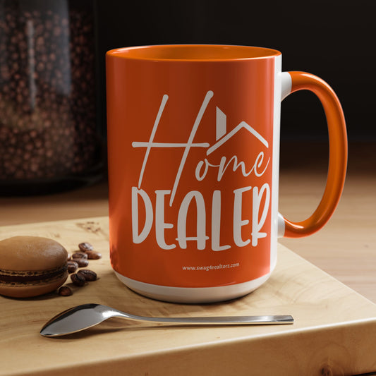 Home Dealer Realtor Accent Coffee Mug (11, 15oz)