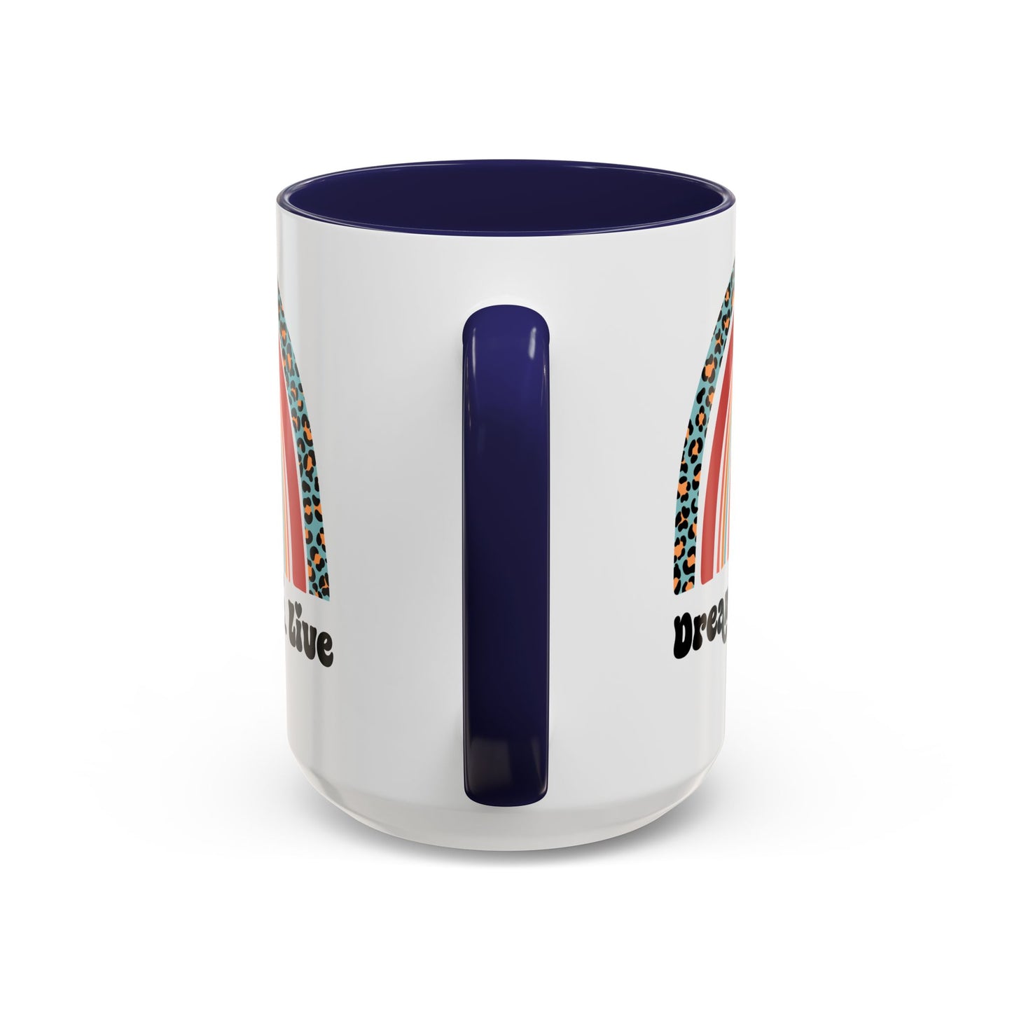 Dream Move Live Realtor Accent Coffee Mug (11, 15oz)