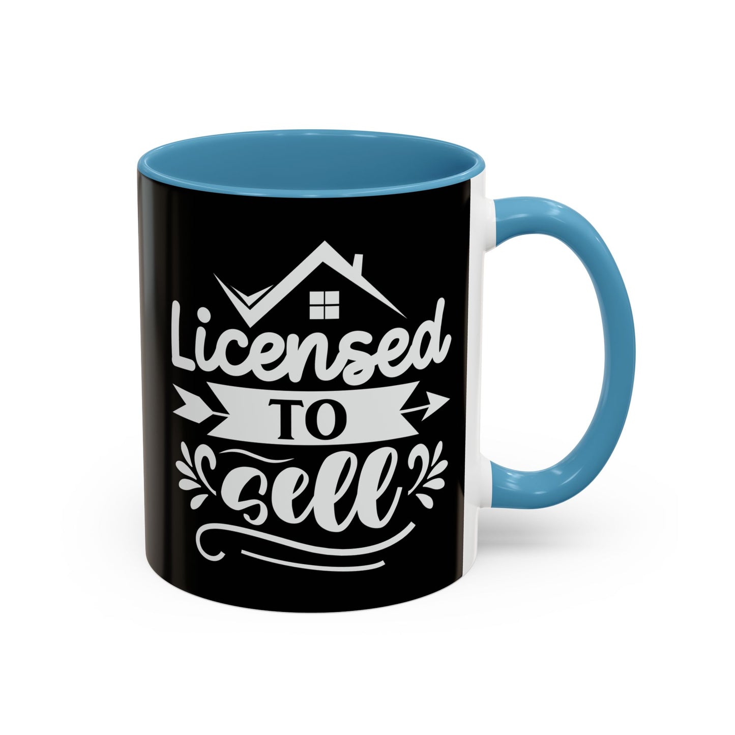 Licensed To Sell Realtor Accent Coffee Mug (11, 15oz)