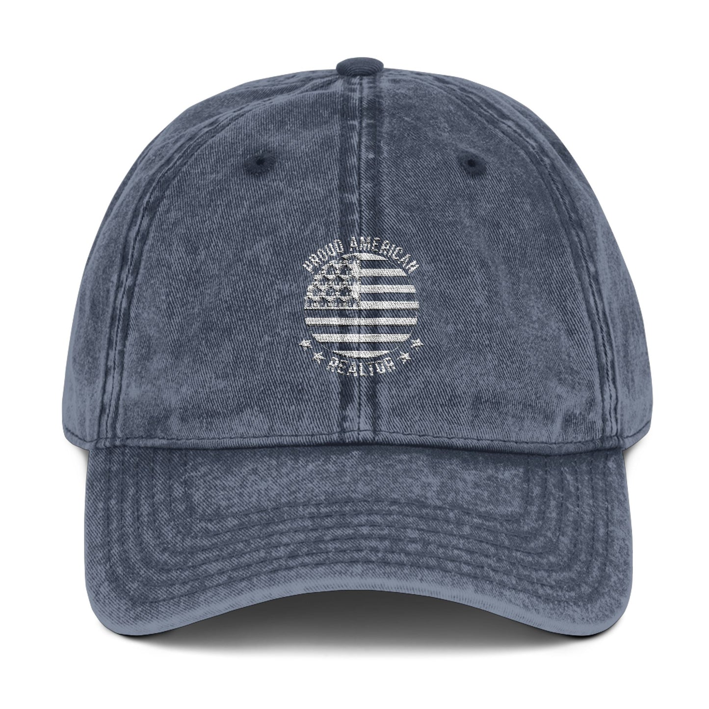 Proud American Realtor Hat – Bold Patriotic Real Estate Cap for Agents