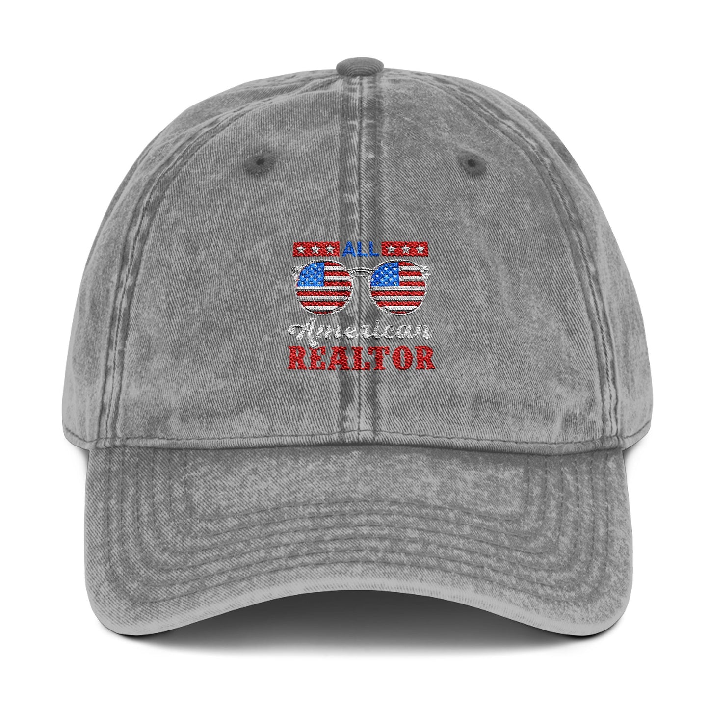 Realtor Hat – All American Realtor Patriotic Cap