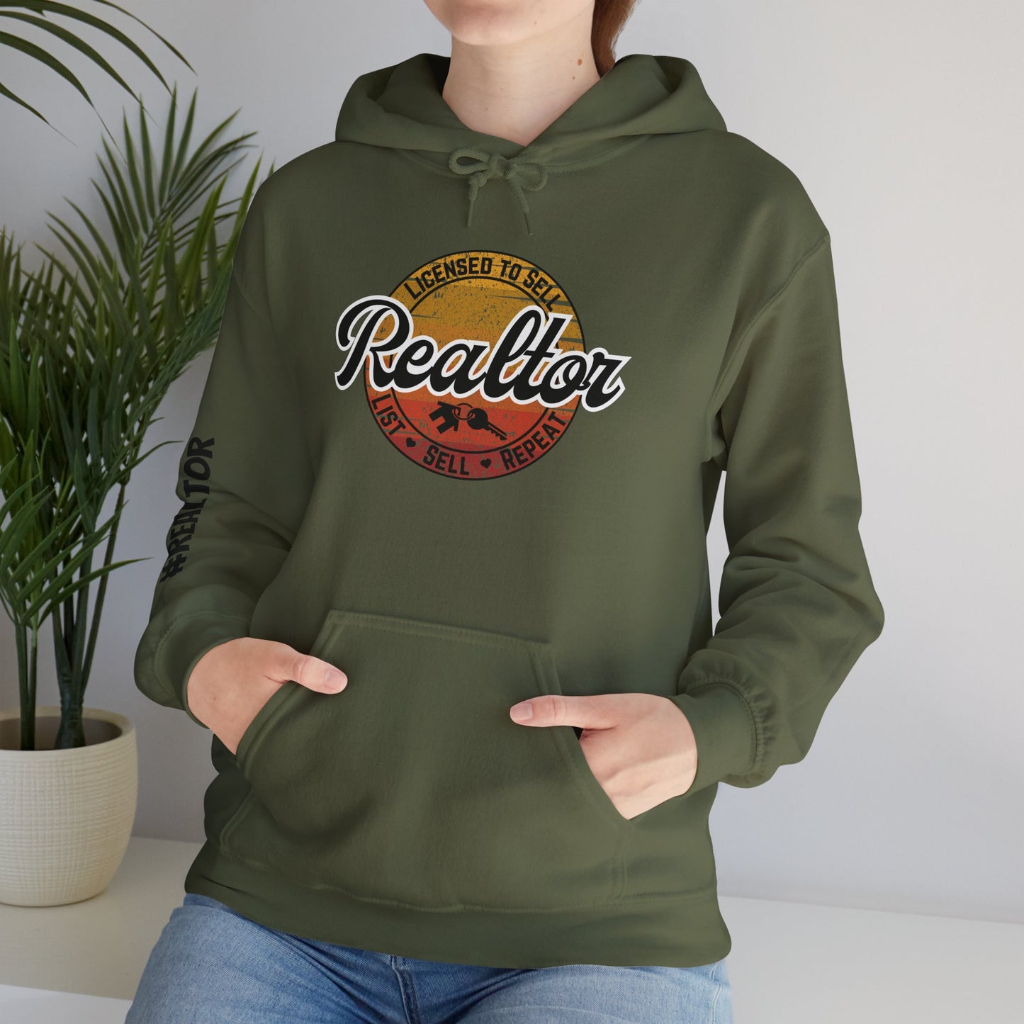 π Licensed to Sell Realtor Hoodie β Buy. Sell. Repeat. In Style.
