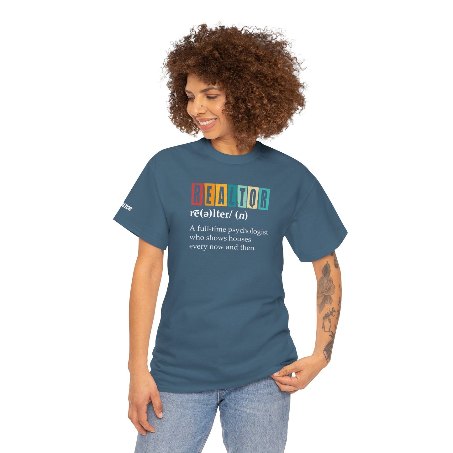 π§ REALTOR: A Full-Time Psychologist Who Shows Houses Tee β Real Estate Therapy You Can Wear π‘ποΈ