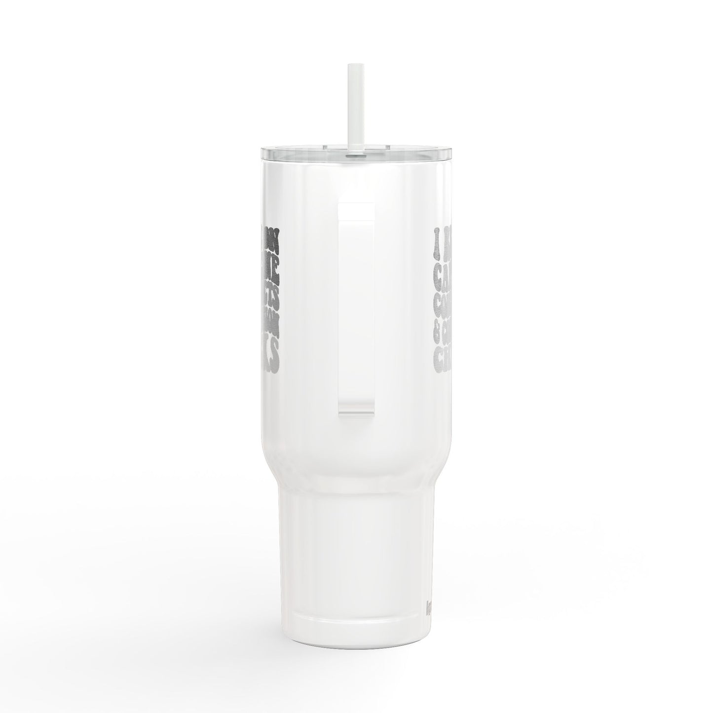 Caffeine, Contracts & Commission Checks Tumbler – 40 oz Stainless Steel Mug for Realtors