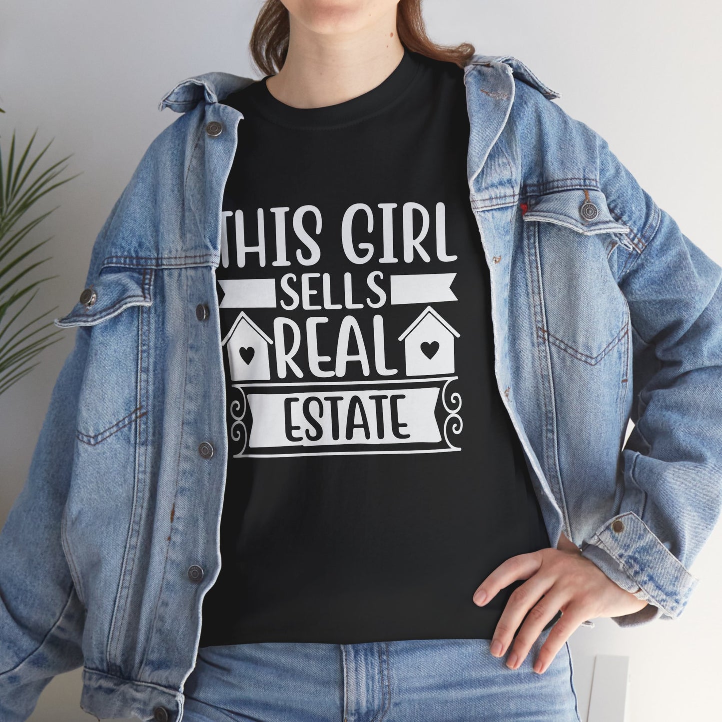 πββοΈ "This Girl Sells Real Estate" Tee β Because Sheβs Making Houses Fly Off the Market! π‘