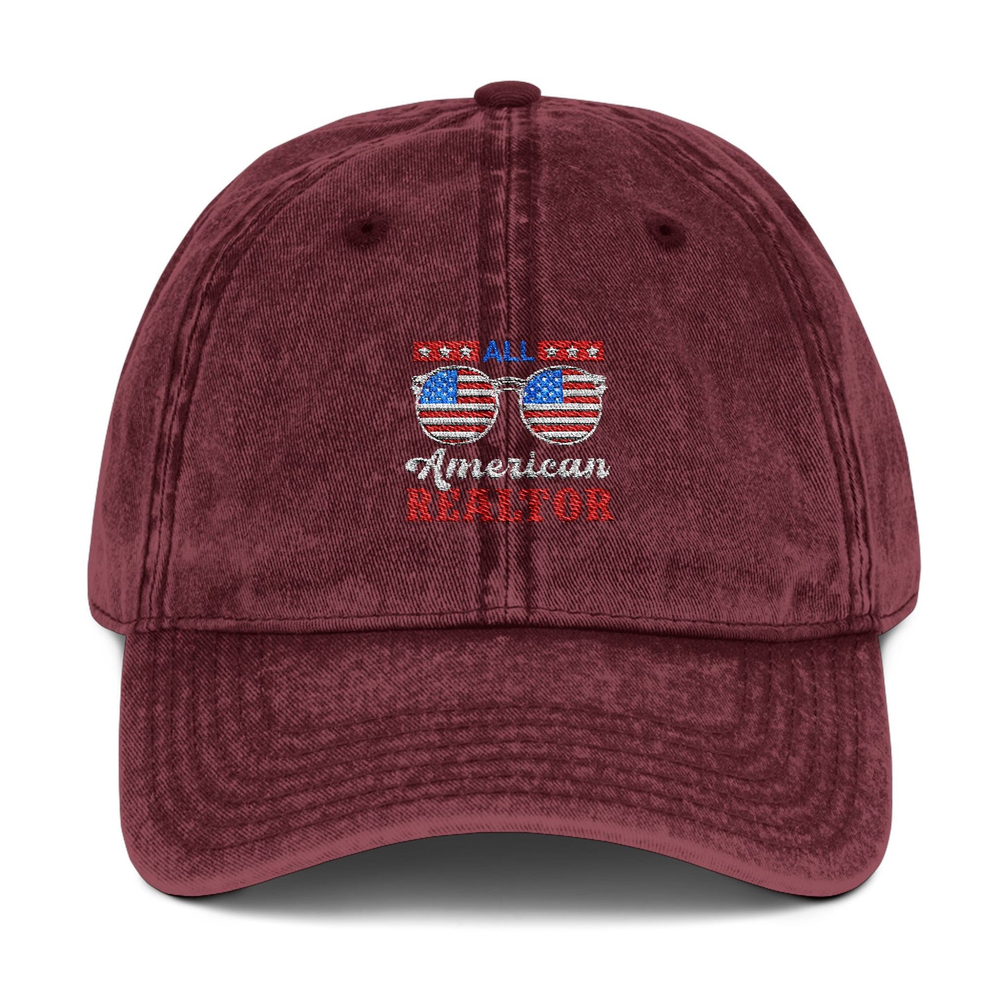 Realtor Hat – All American Realtor Patriotic Cap