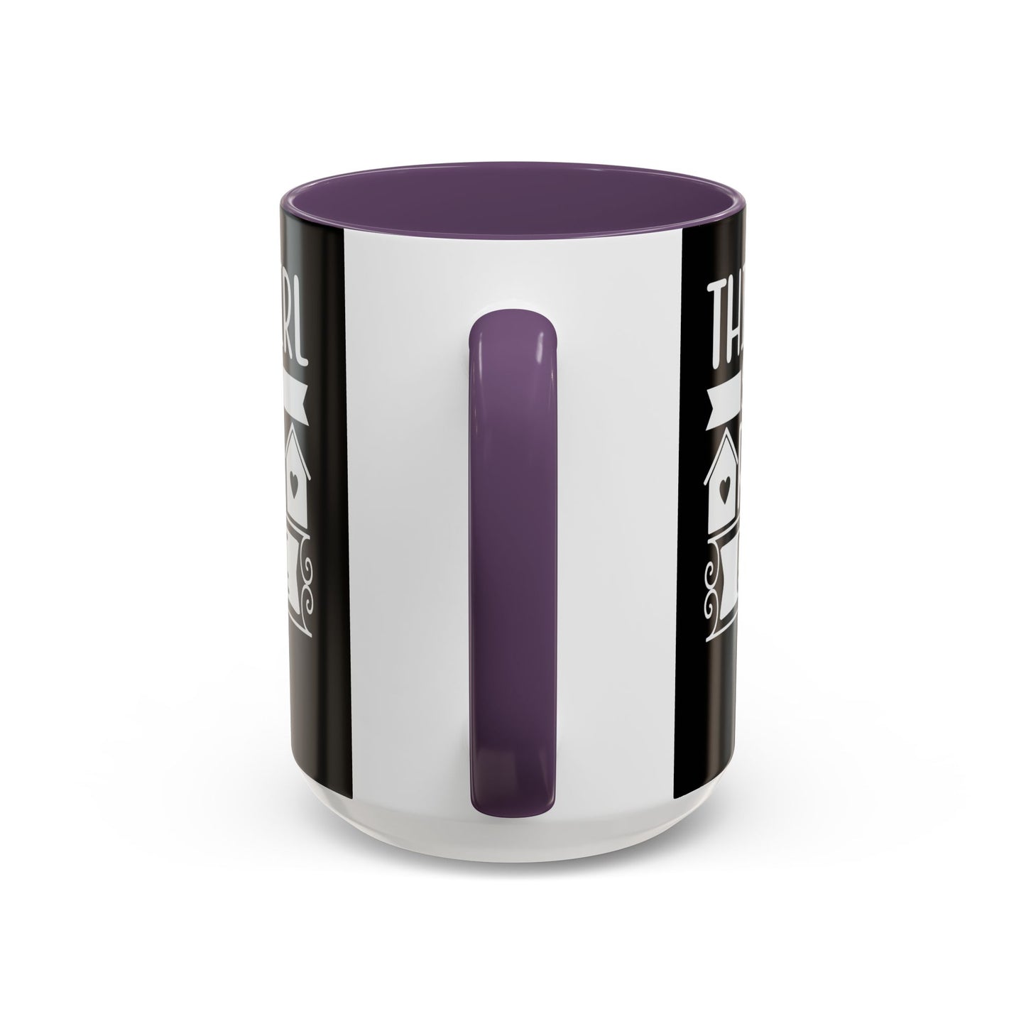 This Girl Sells Real Estate Realtor Accent Coffee Mug (11, 15oz)