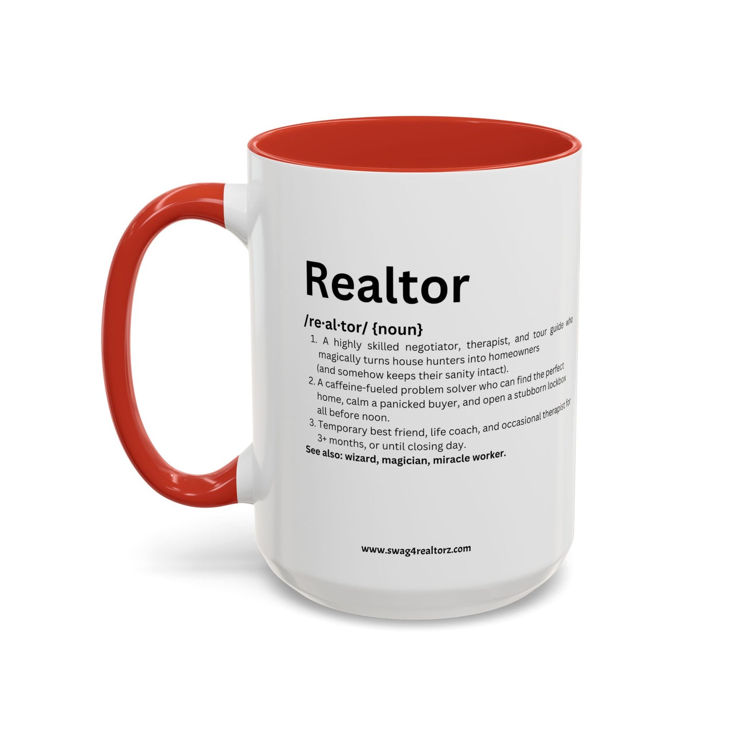 Funny Realtor Definition Coffee Mug (11, 15oz)