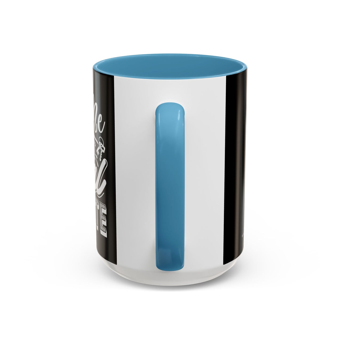 Ask Me About Real Estate Realtor Accent Coffee Mug (11, 15oz)
