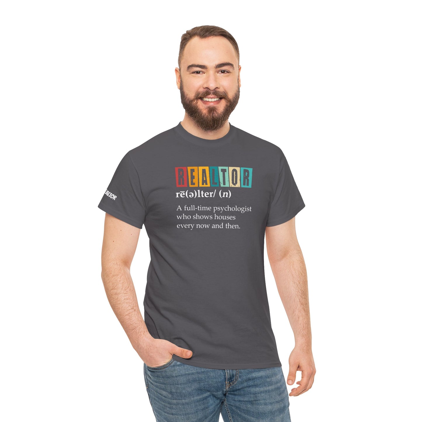 π§ REALTOR: A Full-Time Psychologist Who Shows Houses Tee β Real Estate Therapy You Can Wear π‘ποΈ
