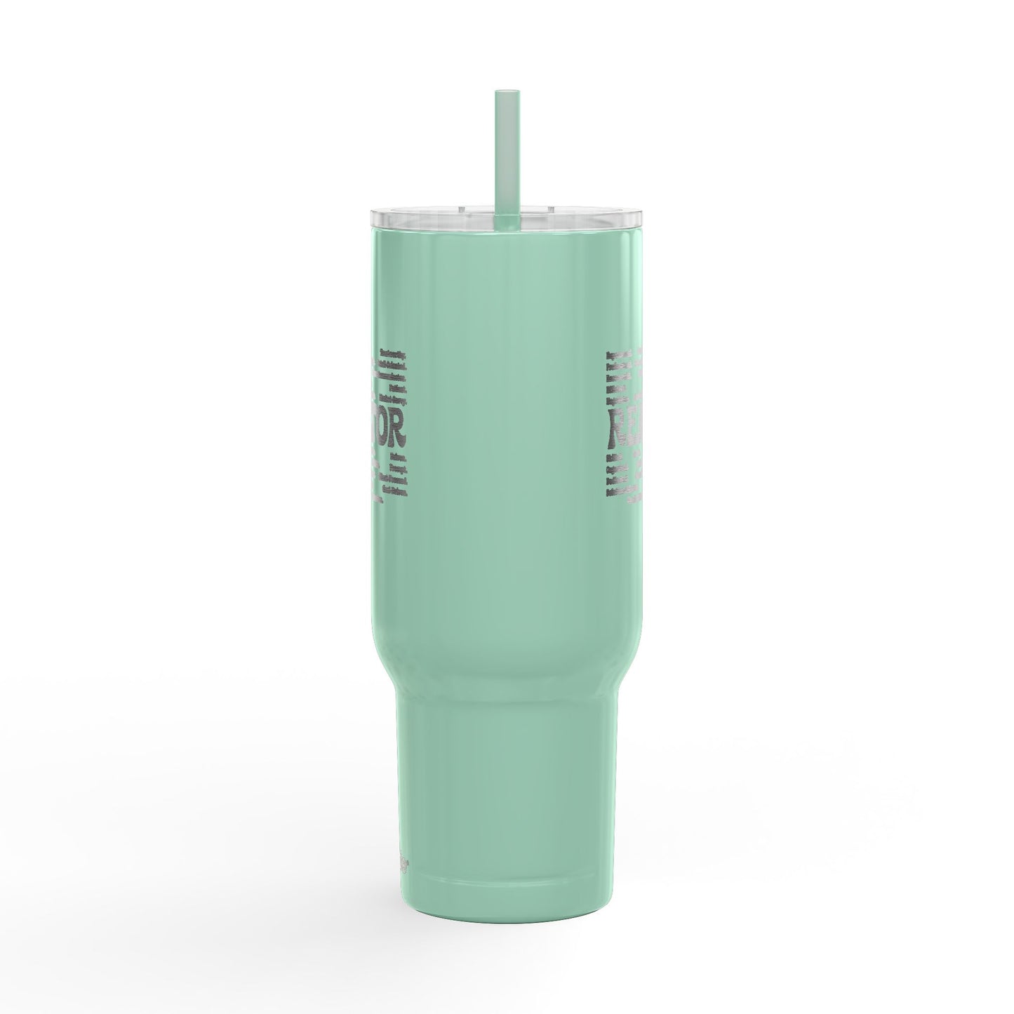 REALTOR Word Cloud Tumbler – 40 oz Stainless Steel Mug for Real Estate Agents