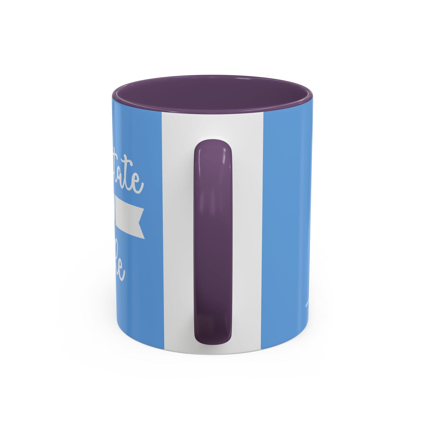 Real Estate Is My Hustle Realtor Accent Coffee Mug (11, 15oz)
