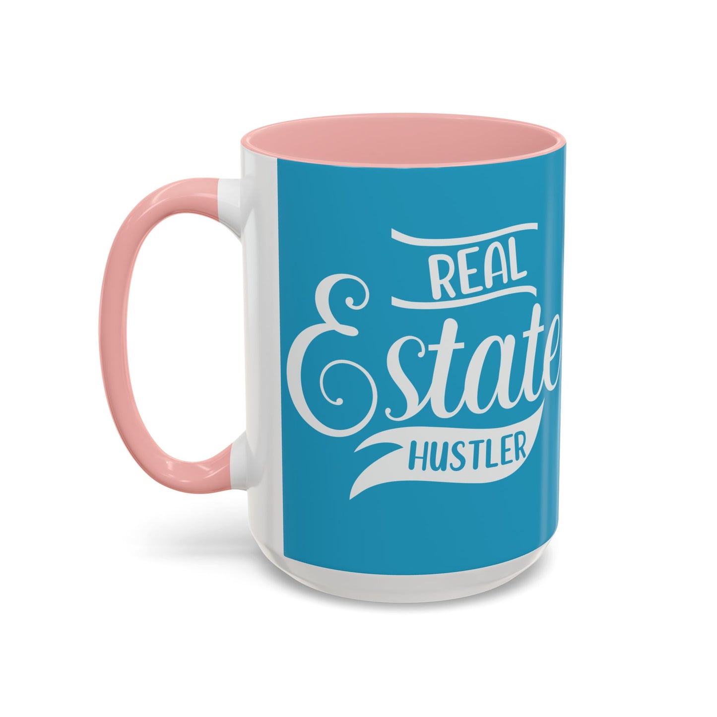 Real Estate Hustler Realtor Accent Coffee Mug (11, 15oz)