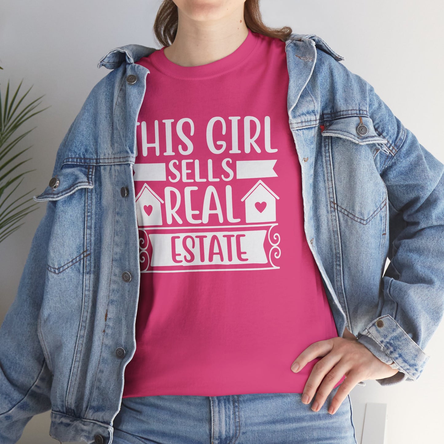 πββοΈ "This Girl Sells Real Estate" Tee β Because Sheβs Making Houses Fly Off the Market! π‘