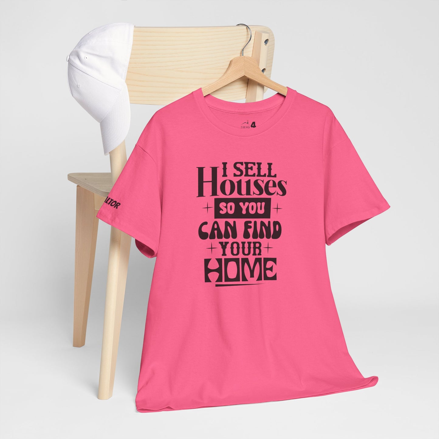 I Sell Houses Unisex Heavy Cotton Tee - Perfect Gift for Real Estate Agents!