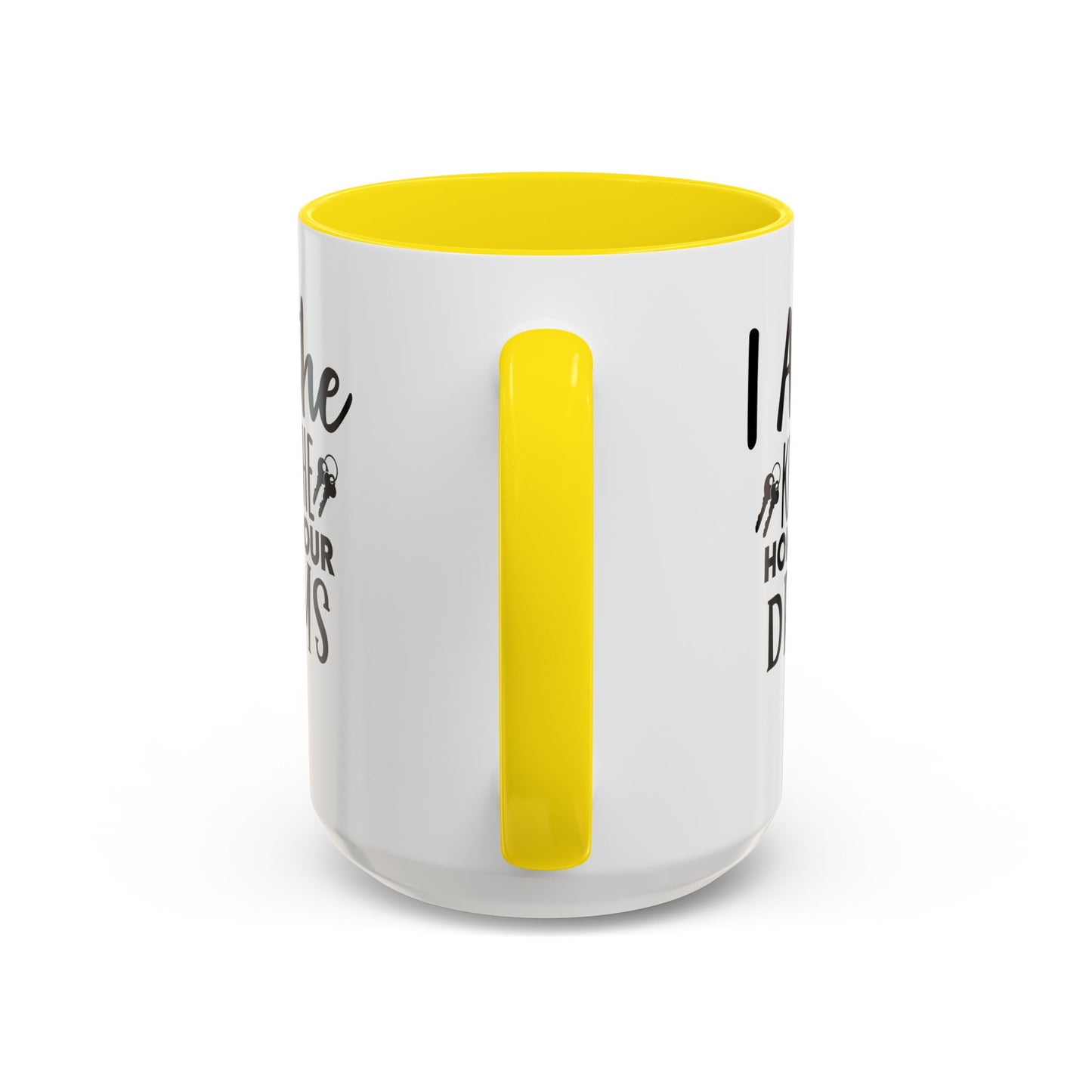 I Am The Key Realtor Accent Coffee Mug (11, 15oz)