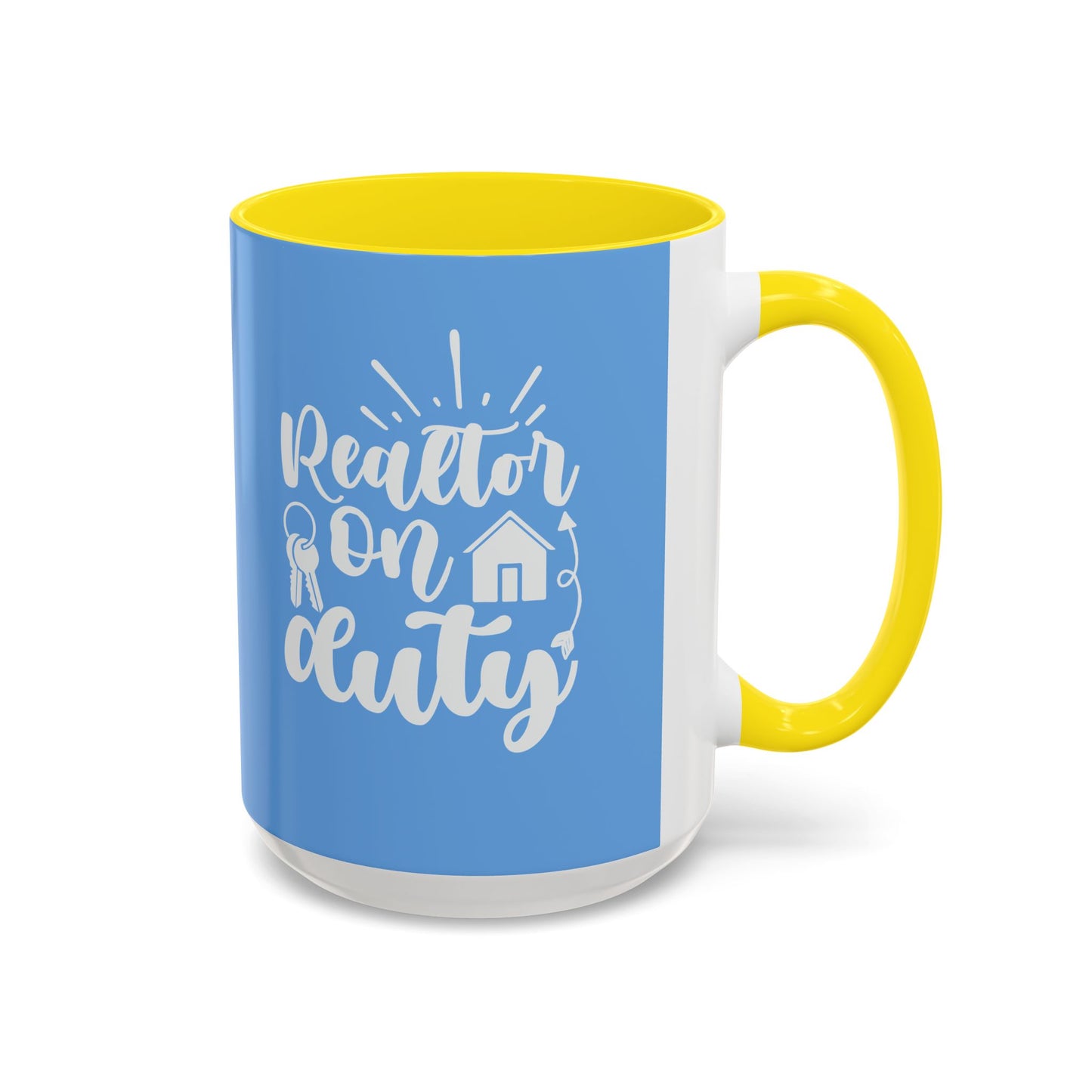 Realtor On Duty Accent Coffee Mug (11, 15oz)
