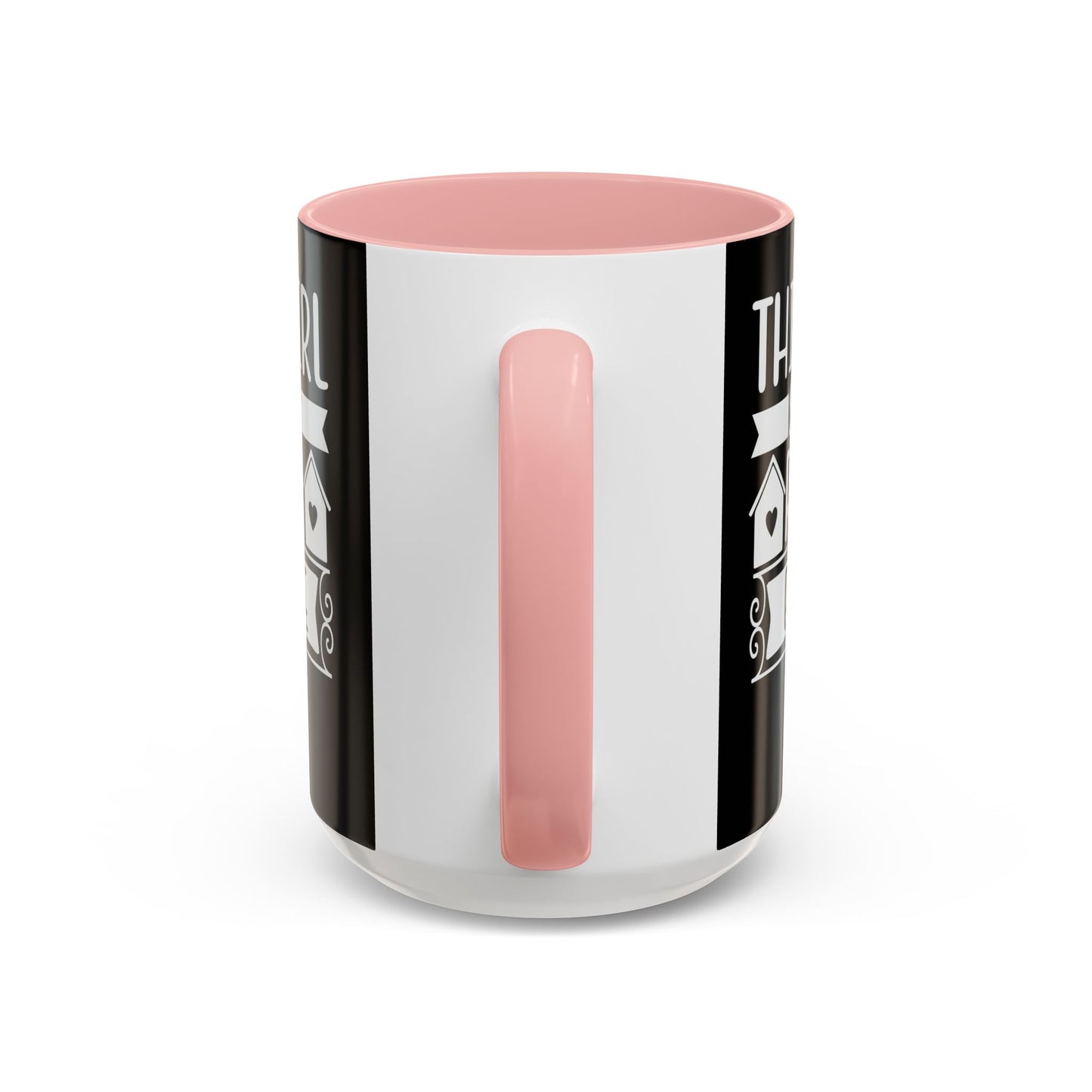 This Girl Sells Real Estate Realtor Accent Coffee Mug (11, 15oz)