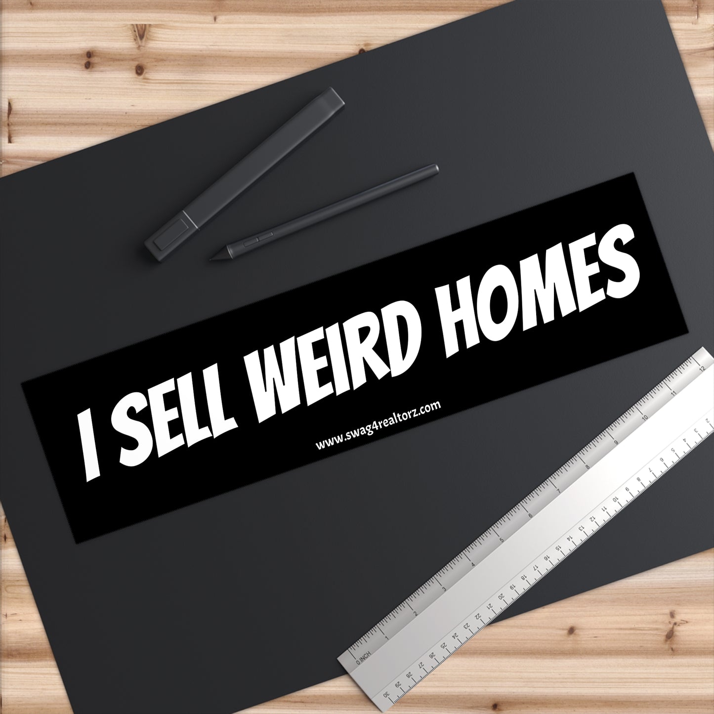 🏠 I Sell Weird Homes Bumper Sticker – Because Cookie-Cutter is for Cookies, Not Closings 🍪