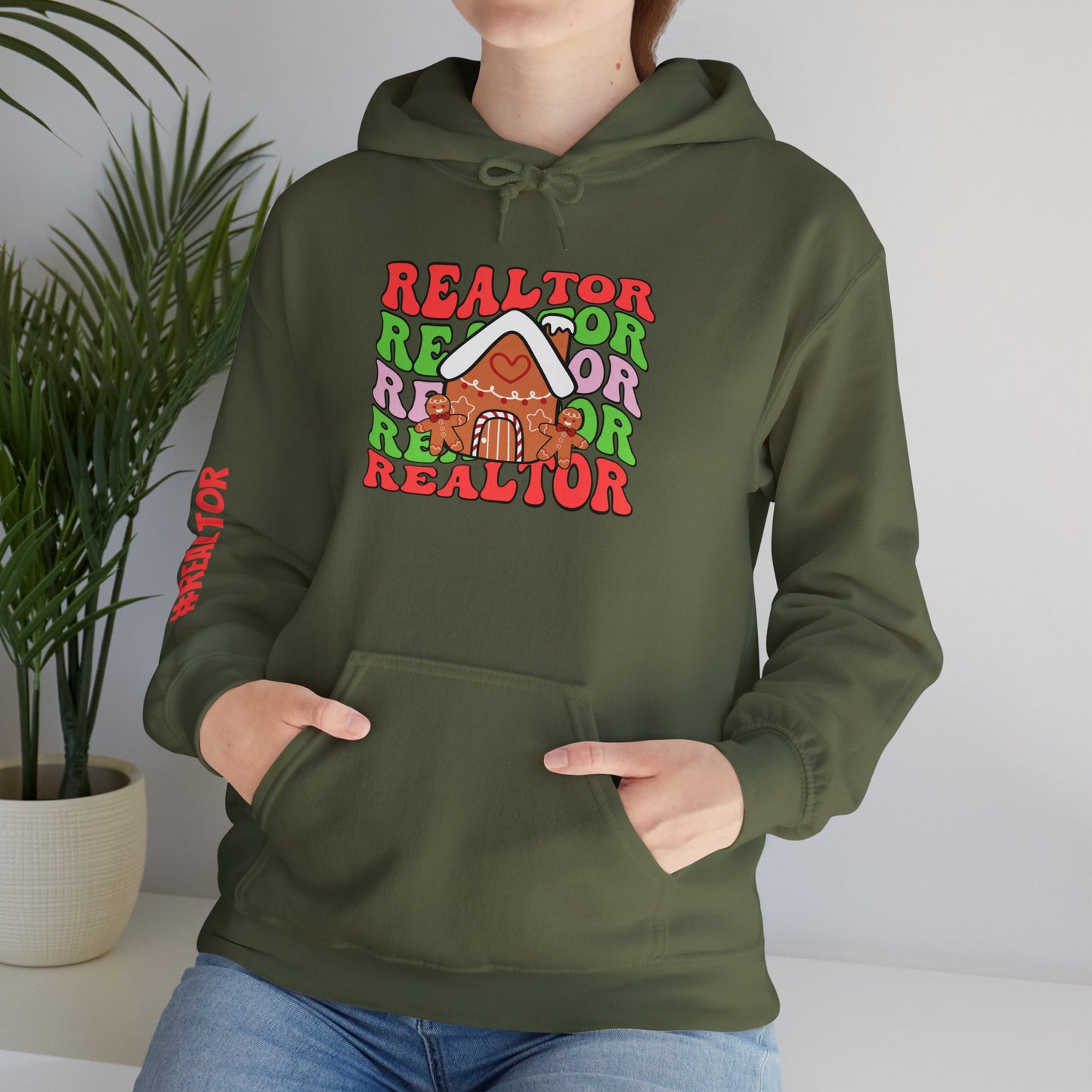 π Gingerbread REALTOR Hoodie β Sweetest Deal on the Market