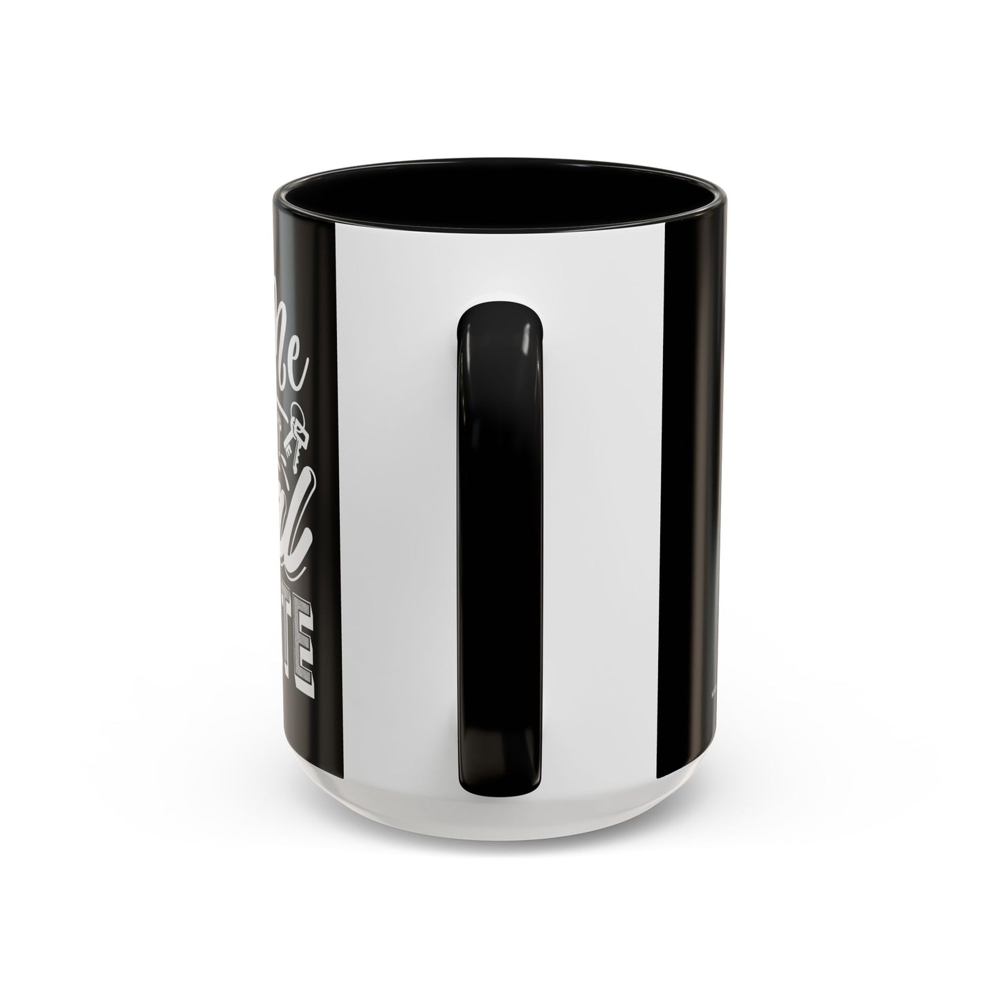 Ask Me About Real Estate Realtor Accent Coffee Mug (11, 15oz)