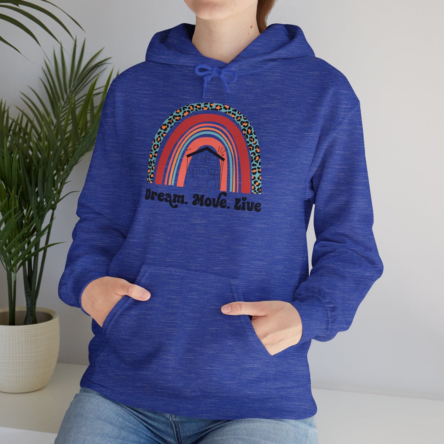 π‘ Dream. Move. Live. Hoodie β Because Finding Homes is an Art! π‘