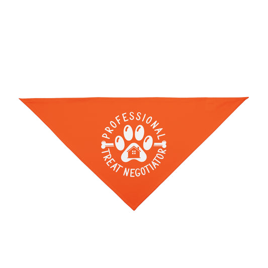 Realtor Dog Bandana – Professional Treat Negotiator (Will Close for Cookies)
